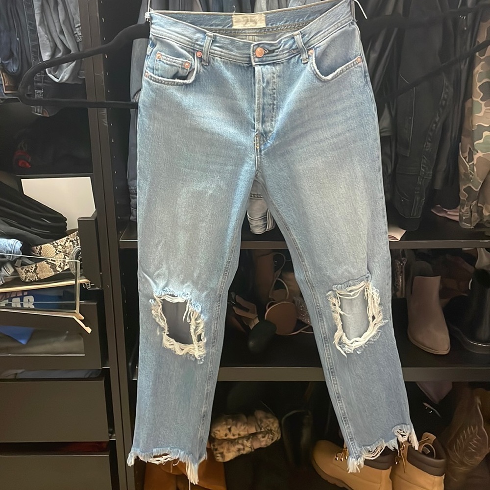 Free people distressed jeans